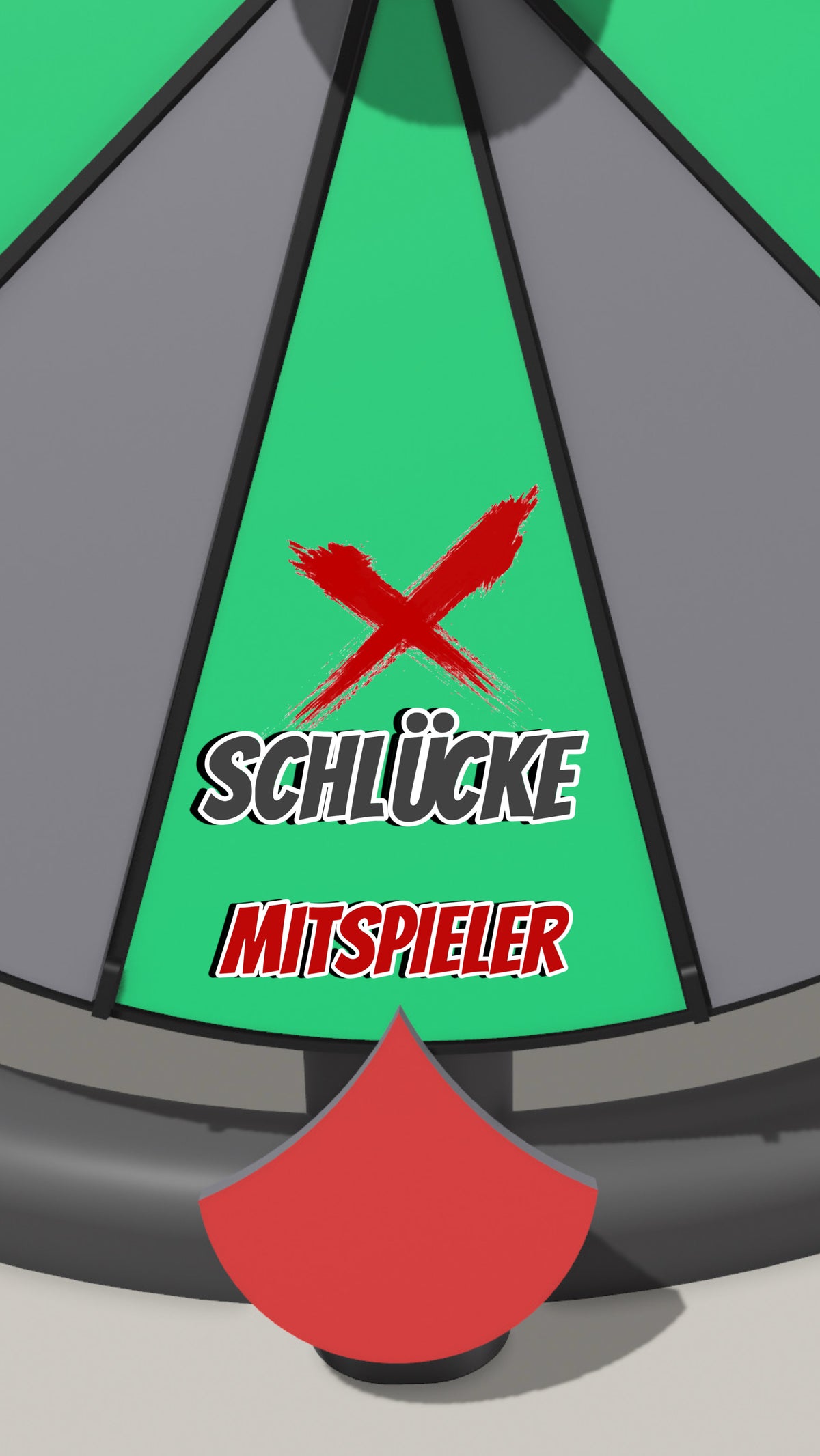 Spielfeld „X Schlücke (Spieleranzahl)“