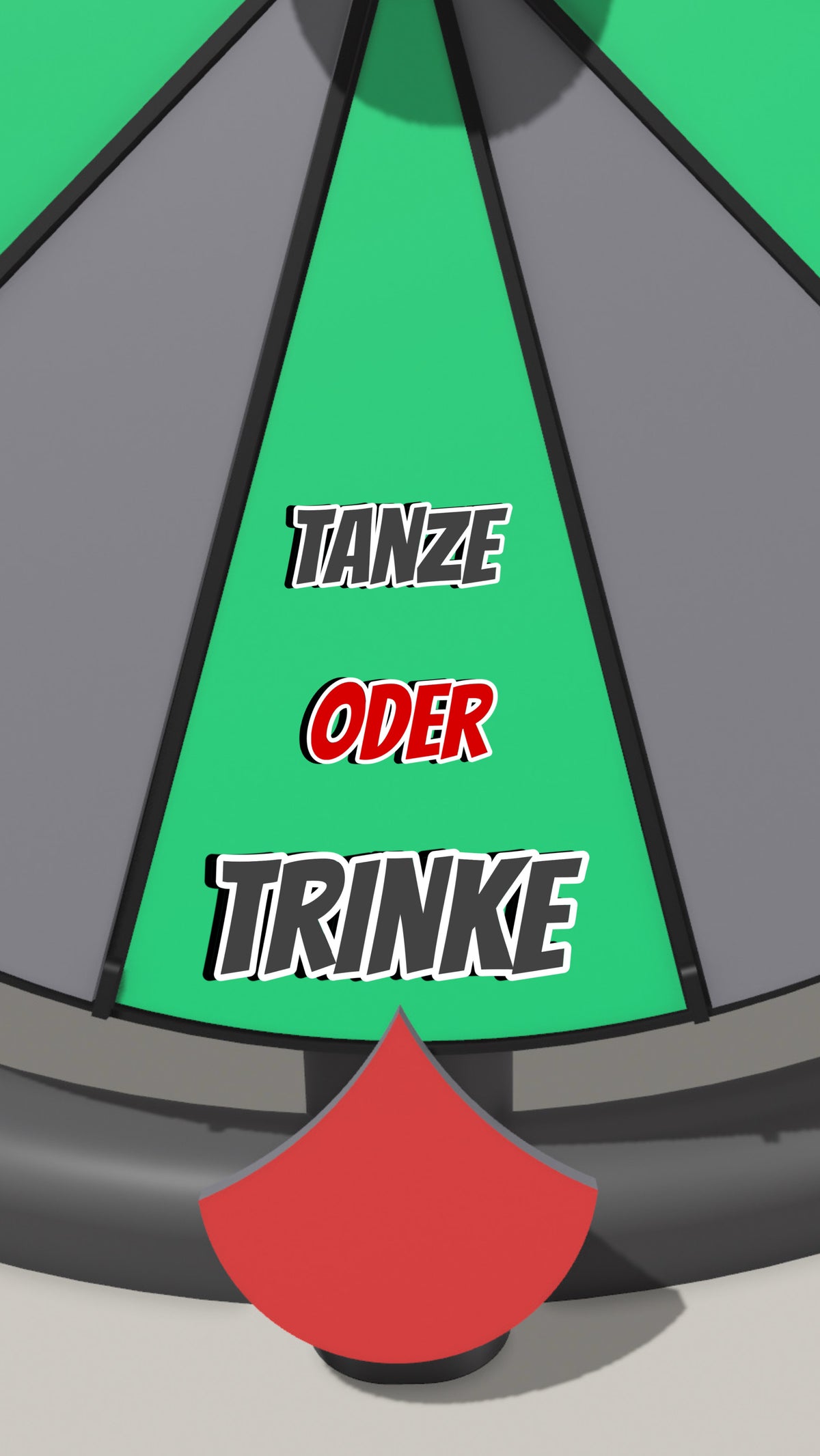 Spielfeld "Tanze oder Trinke"