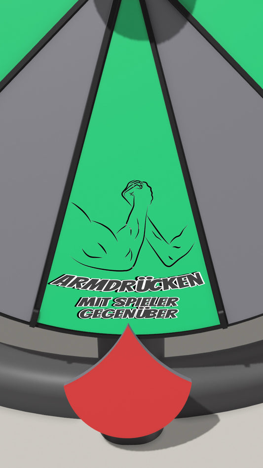 Spielfeld „Armdrücken mit Spieler gegenüber“